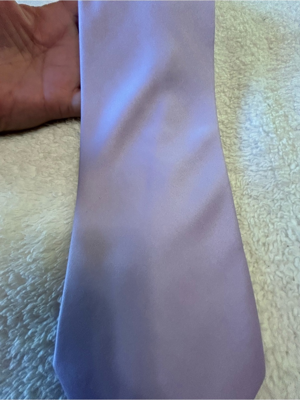 🎁3 for $30 - Lavender Necktie - Classic Solid Style